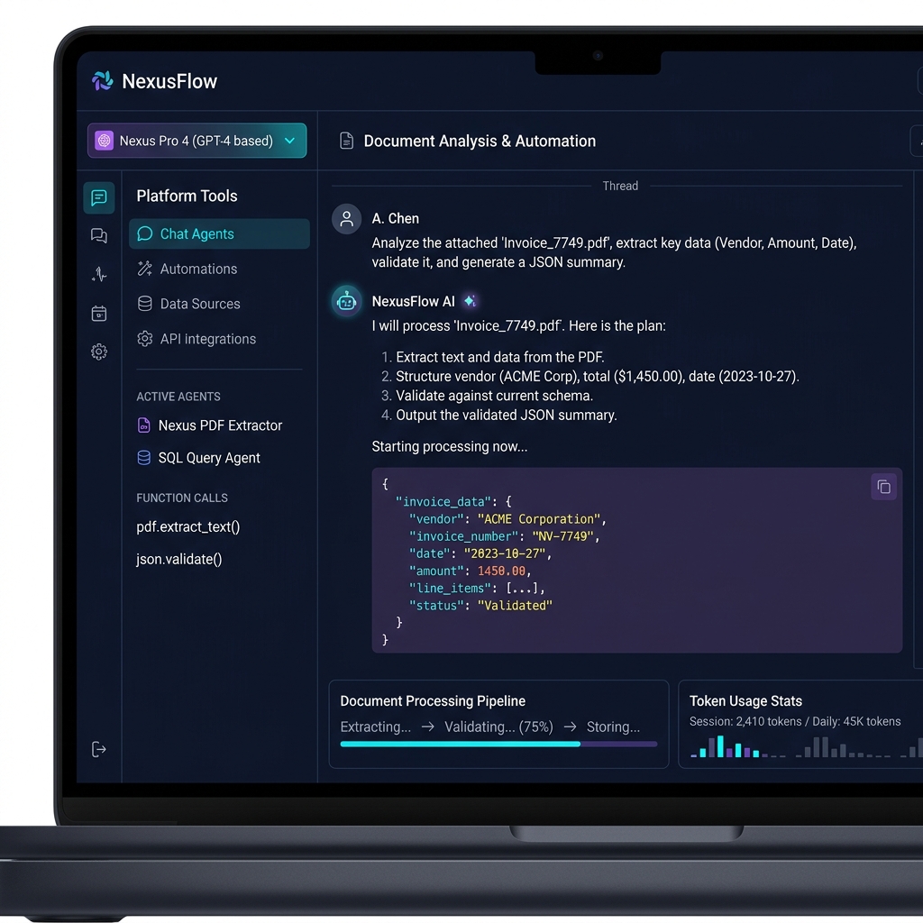 LLM Document Automation Platform